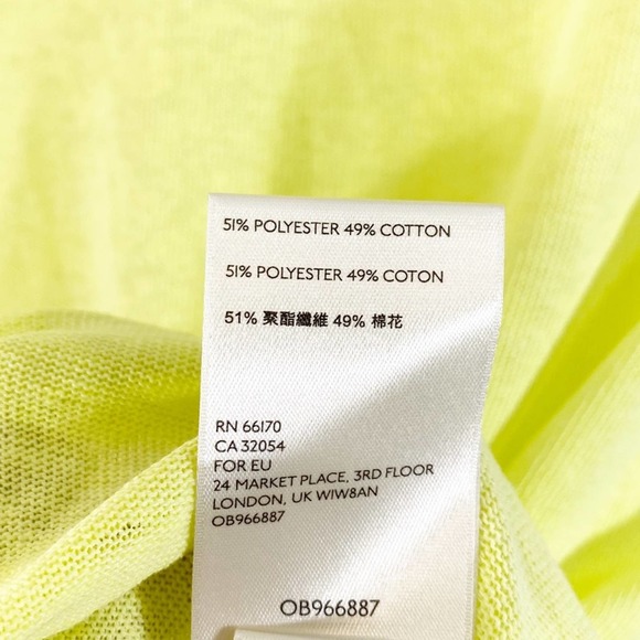 Free People T-Shirt XS Wipeout Neon Green Graphic Short Sleeve Catch Waves NWT - Picture 8 of 9